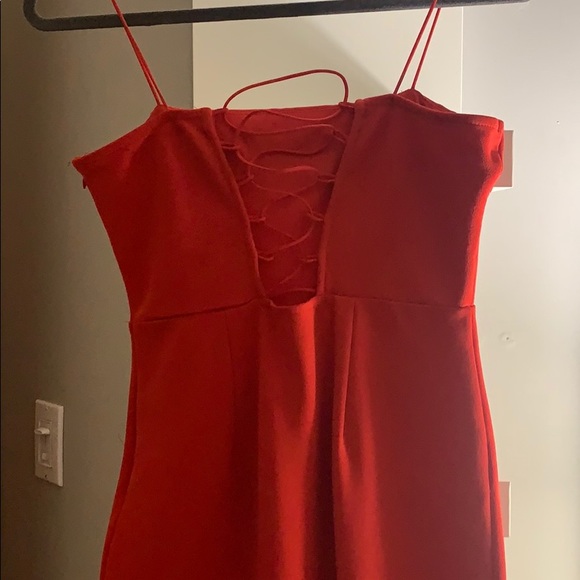 Red Bodycon Dress - Picture 3 of 6